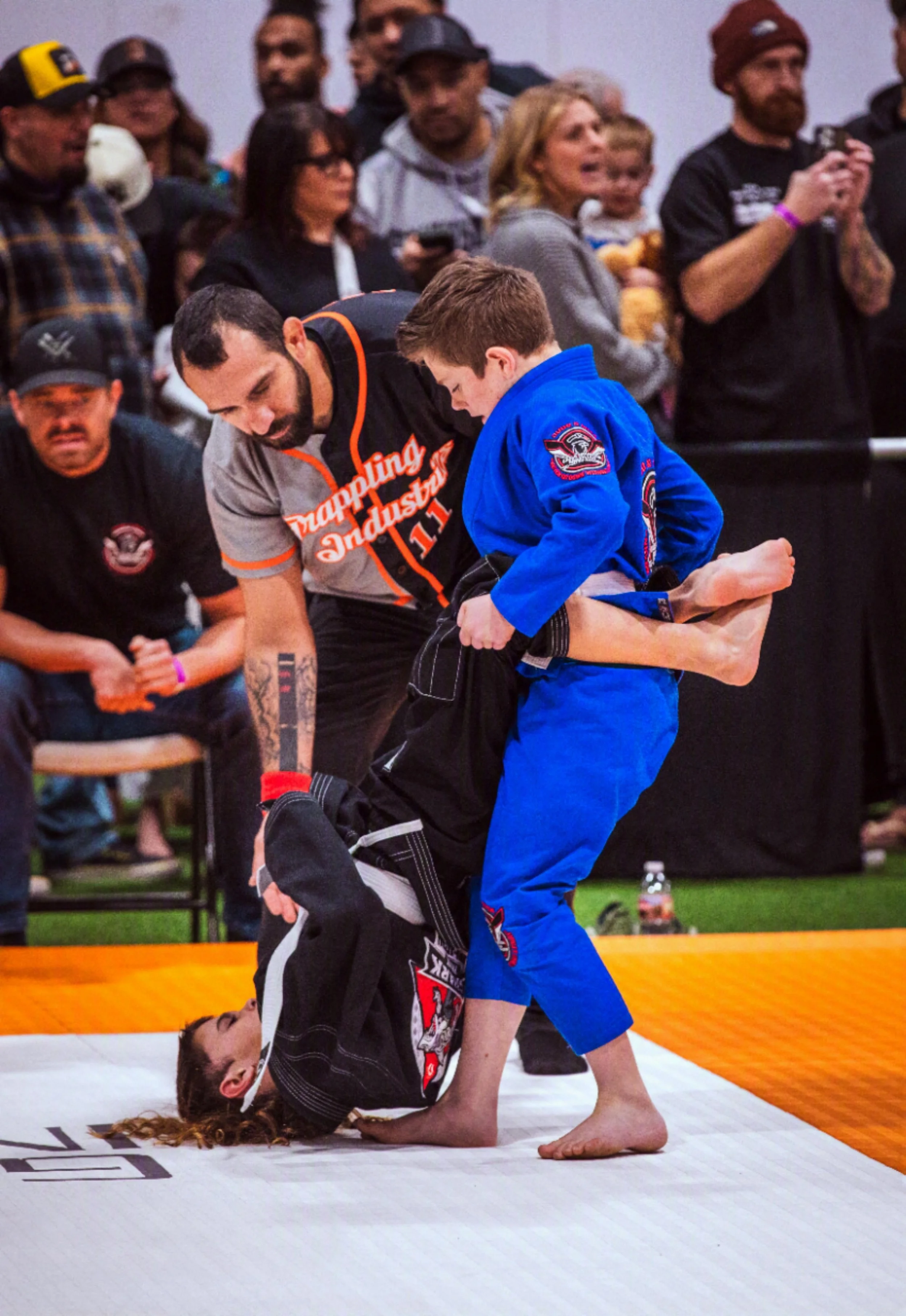 Youth competitor at Grappling Industries